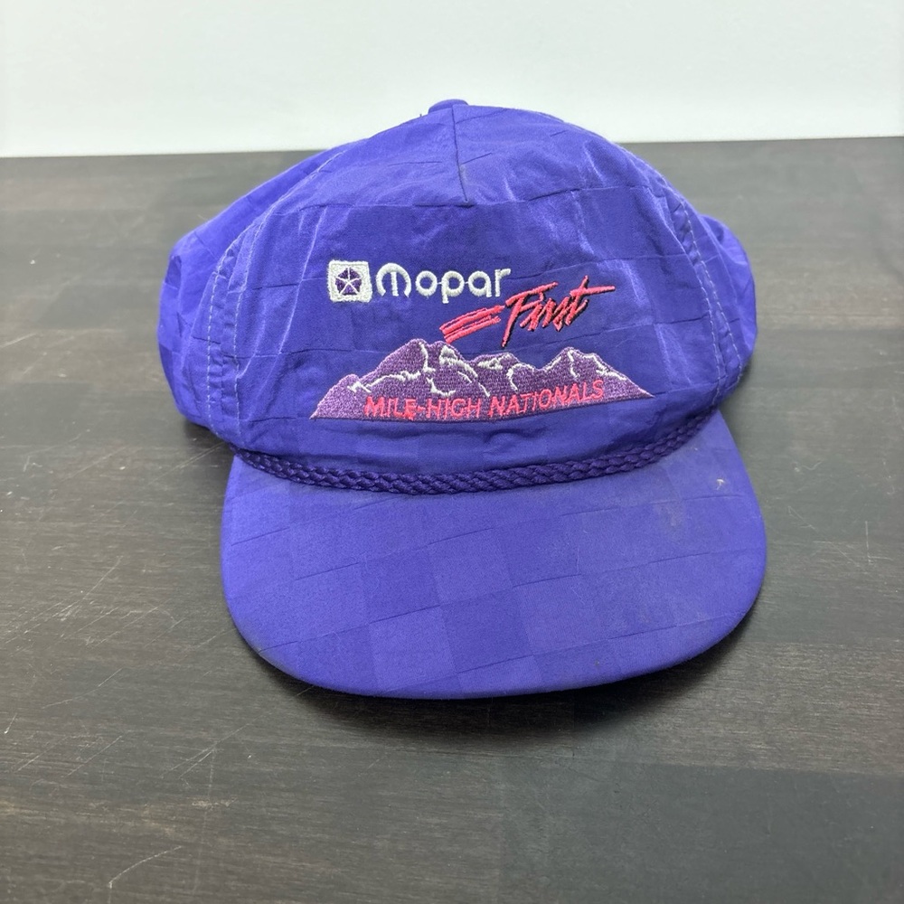 Mopar Vintage Snapback Mile High Nationals Cap